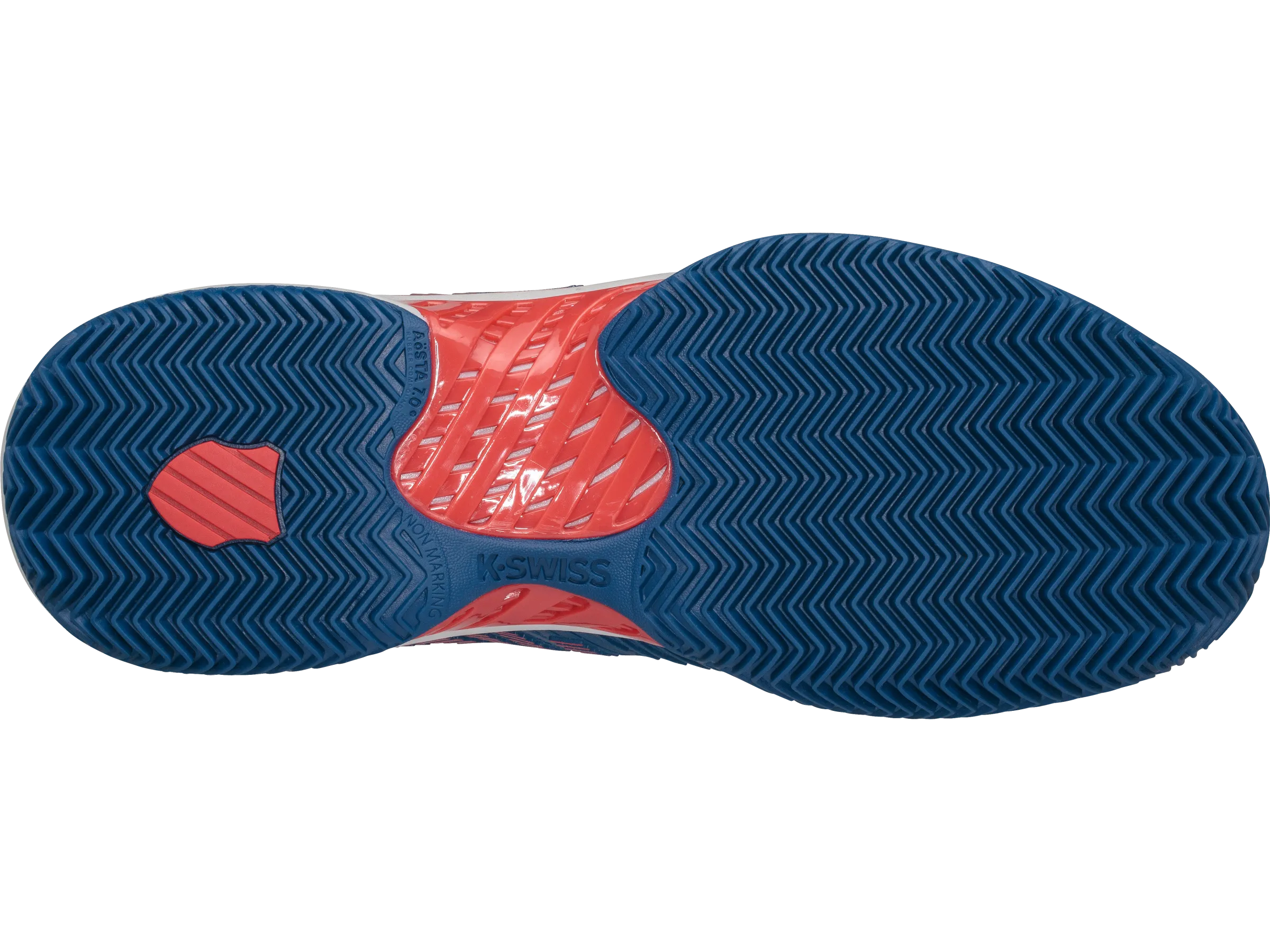 06617-049-M | HYPERCOURT SUPREME HB | DARK BLUE/GLACIER GRAY/BITTERSWEET