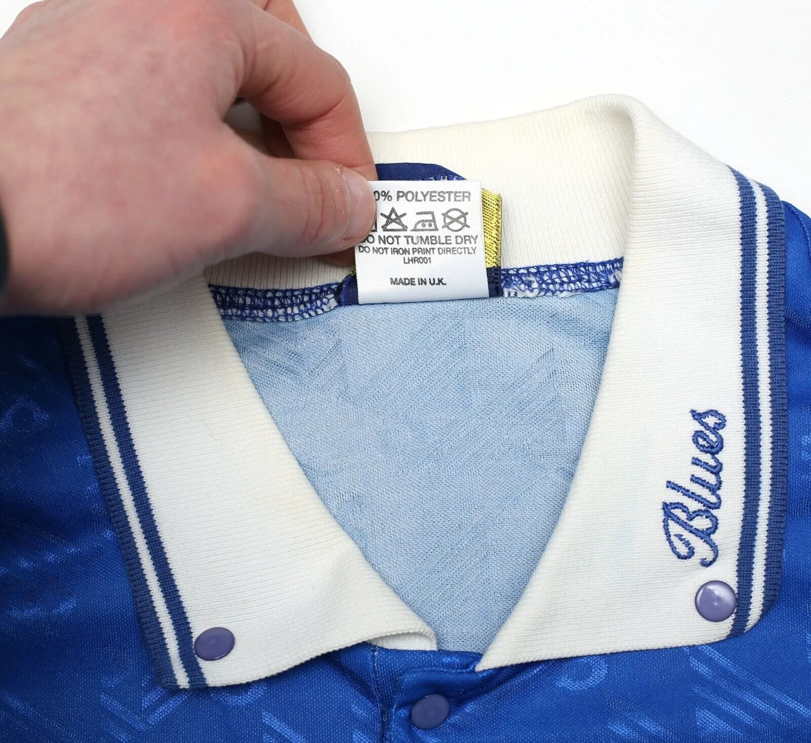 1993/94 BIRMINGHAM CITY Vintage Admiral Home Football Shirt (M)