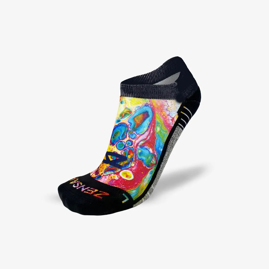 Abstract Art Running Socks (No Show)