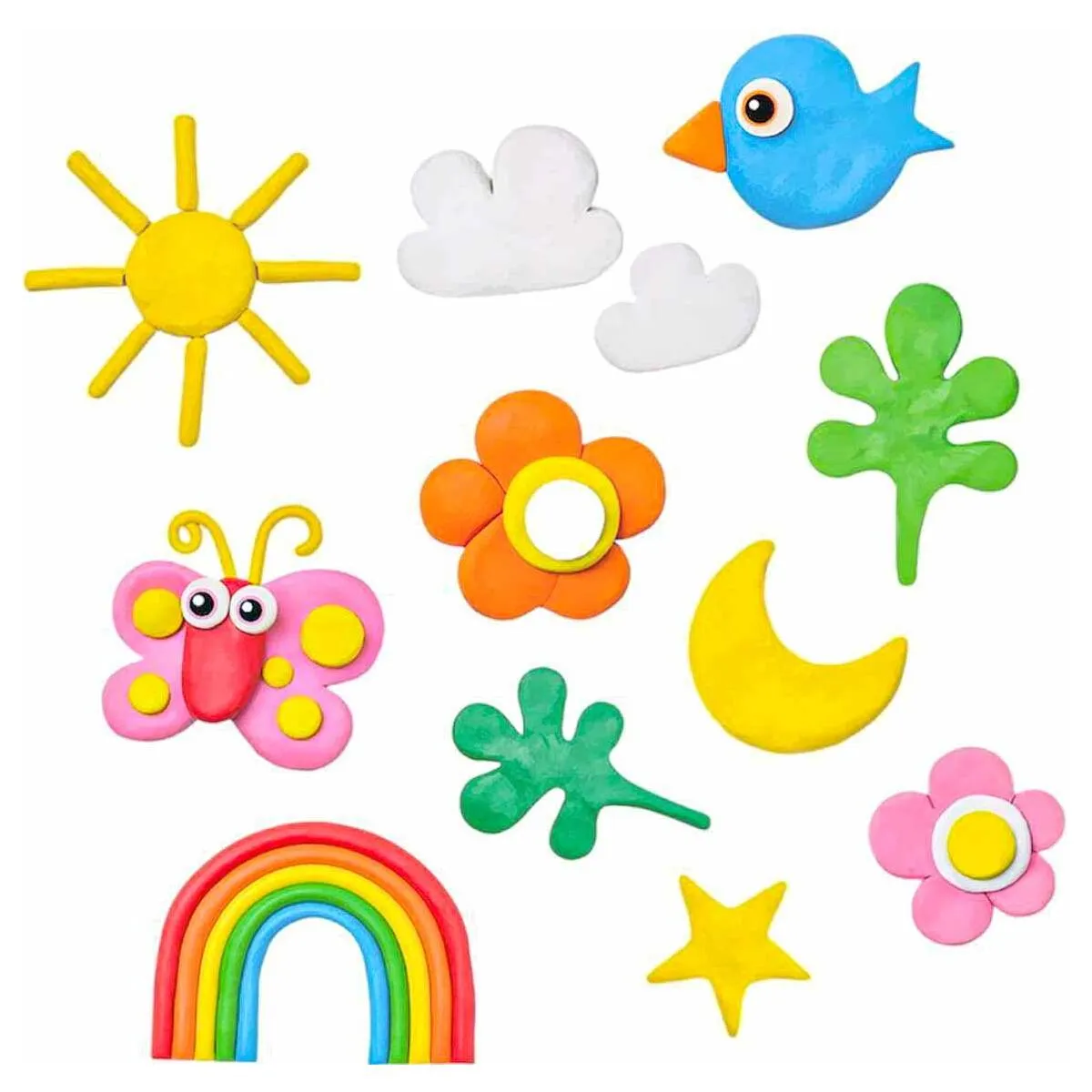 Artbox Modelling Clay 12 Assorted Colours