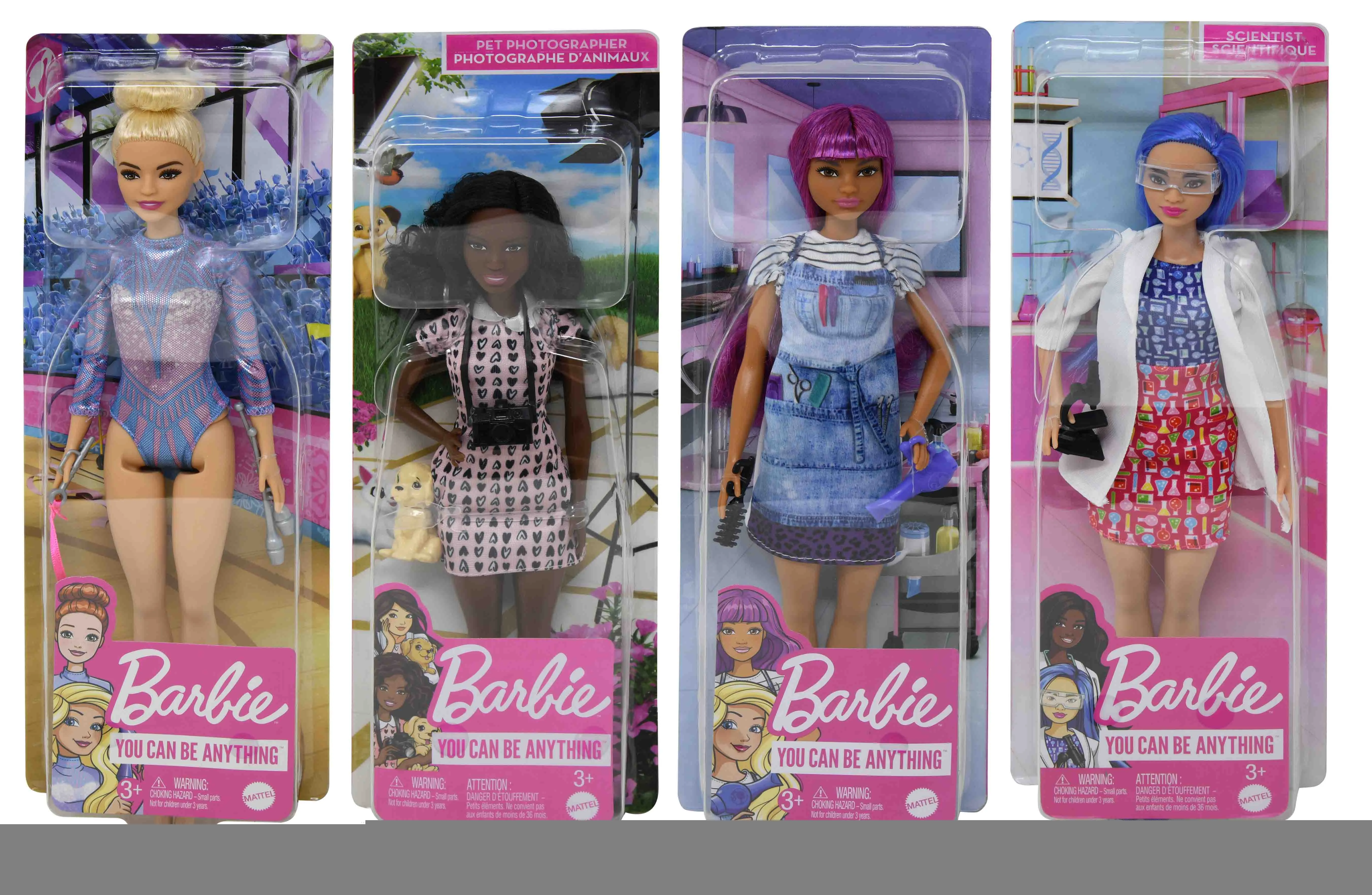 BARBIE YOU CAN BE ANYTHING ASST