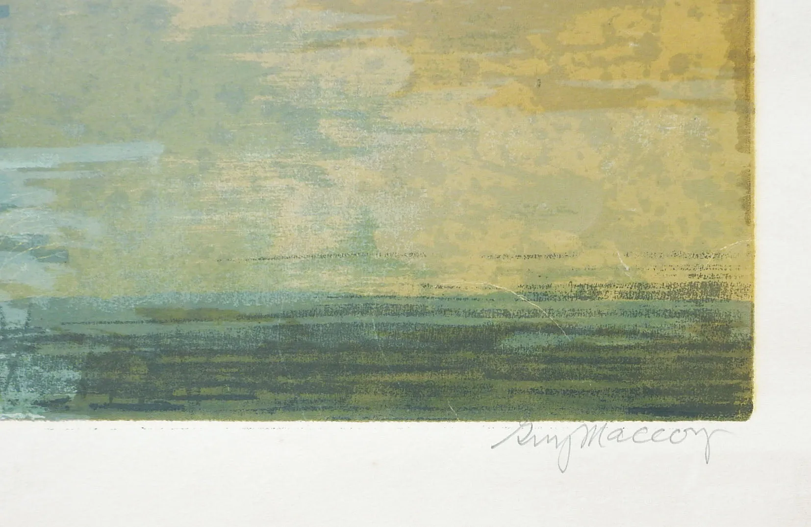 Birds Serigraph Print By Guy Maccoy