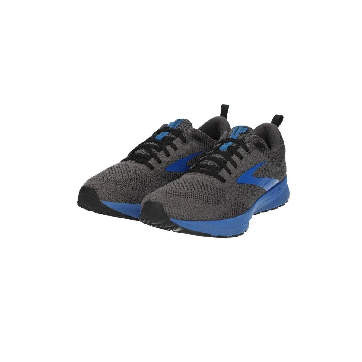 Brooks Revel 5 Running Sport Shoes Fabric Grey Colour For Men