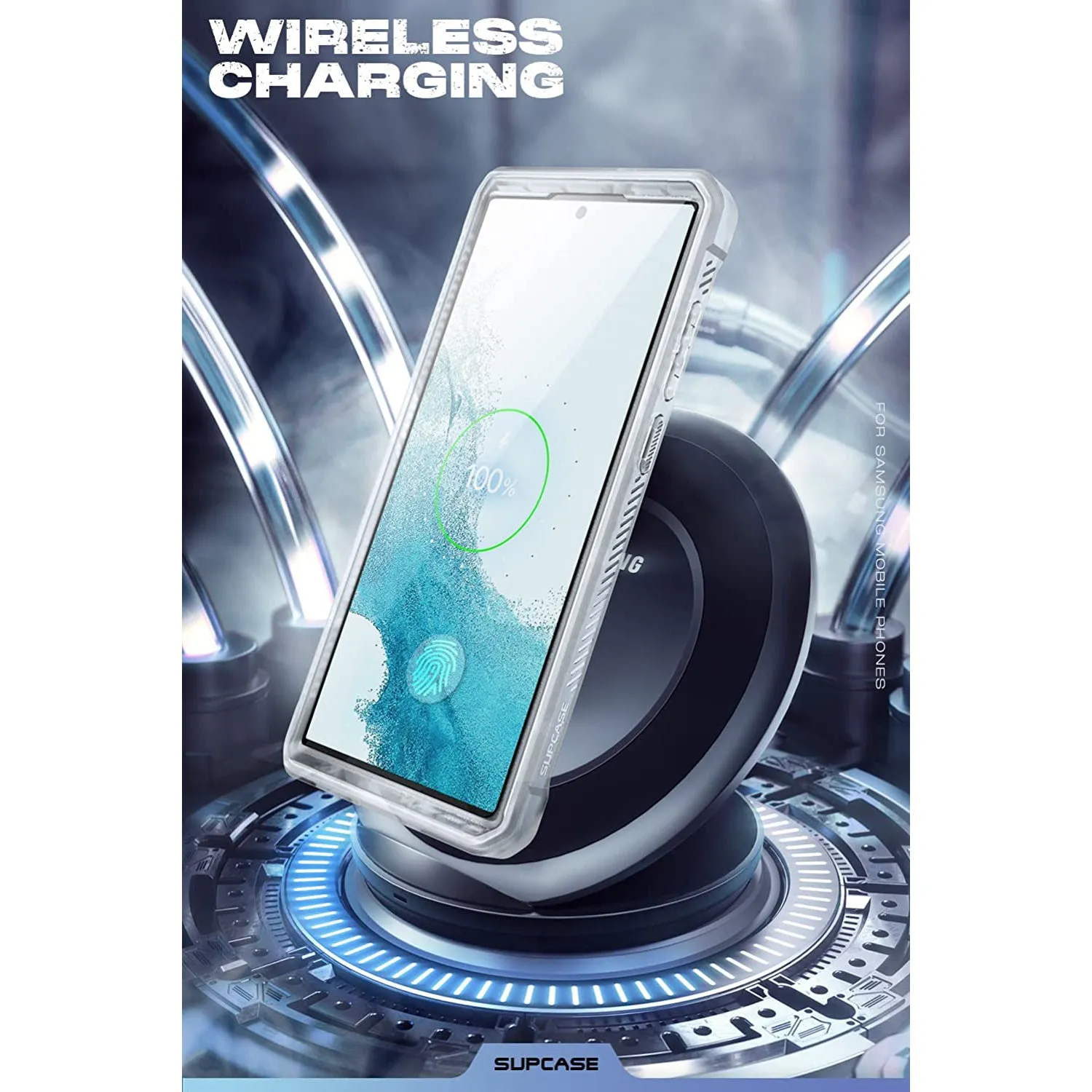 Galaxy S22 Ultra Unicorn Beetle PRO Screen Protector Case-Ice