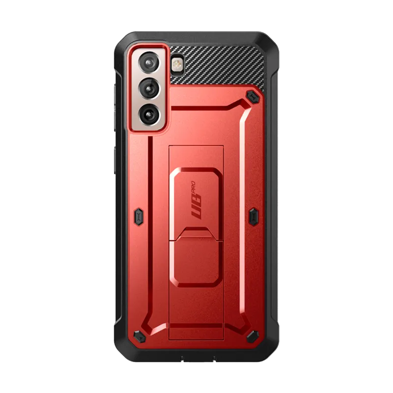 Galaxy S22 Unicorn Beetle PRO Rugged Case-Metallic Red