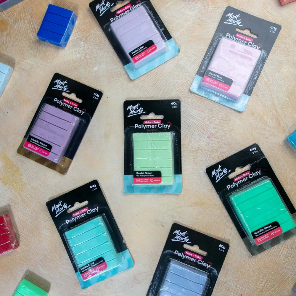 Make n Bake Polymer Clay Signature 60g (2.1oz) - Pastel Green