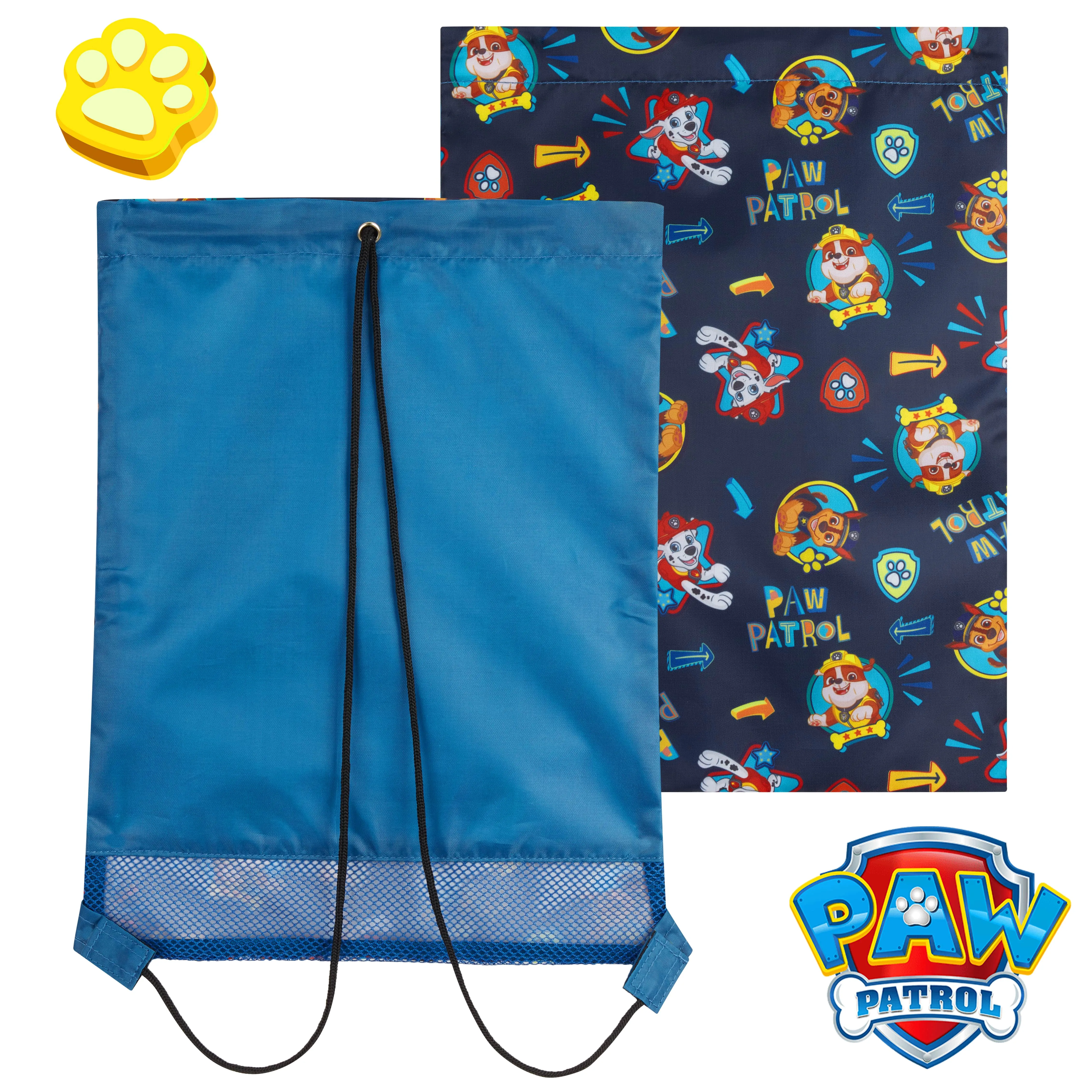 Paw Patrol Drawstring Bags For Children