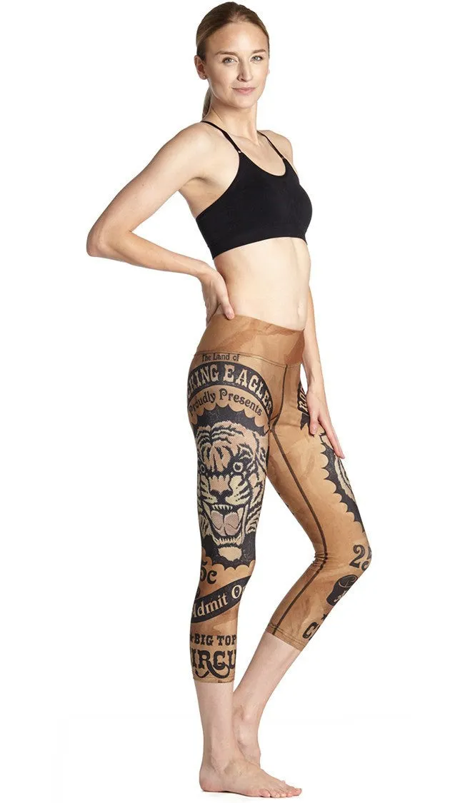 Tiger - Triathlon Capri Leggings