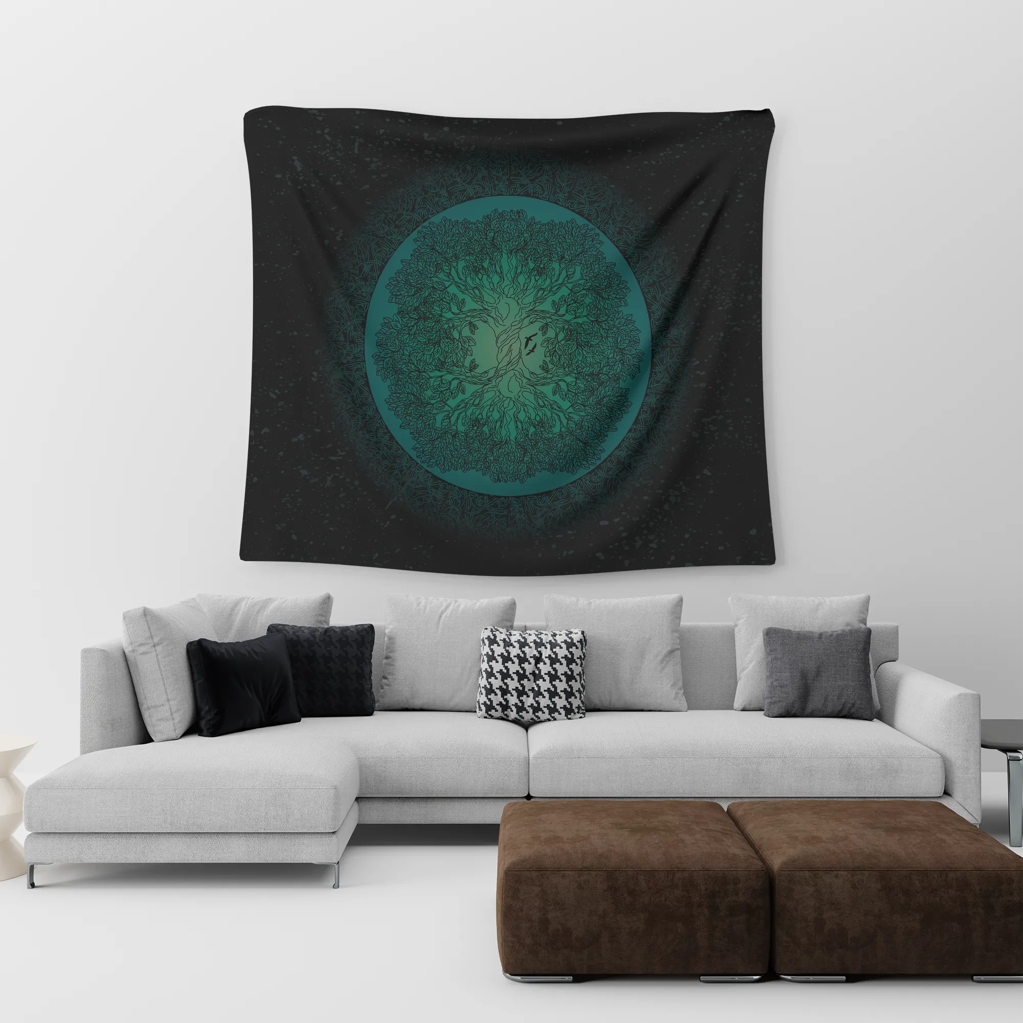 Yggdrasil World Tree of Life Wall Tapestry
